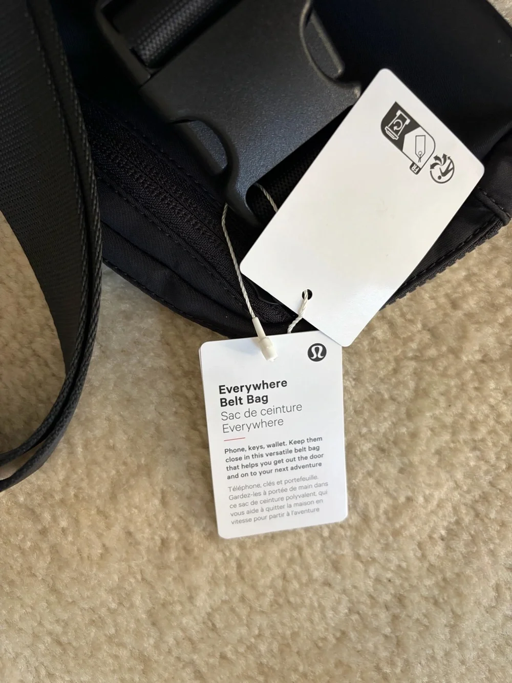 NWTO Lululemon Everywhere Belt Bag